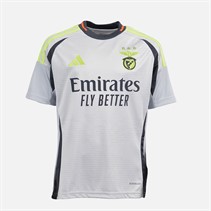 adidas Junior Junge SLB Benfica 24/25 Drittes Trikot Light Solid Grey