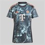 adidas Damen FCB FC Bayern München 24/25 Auswärtstrikot Schwarz