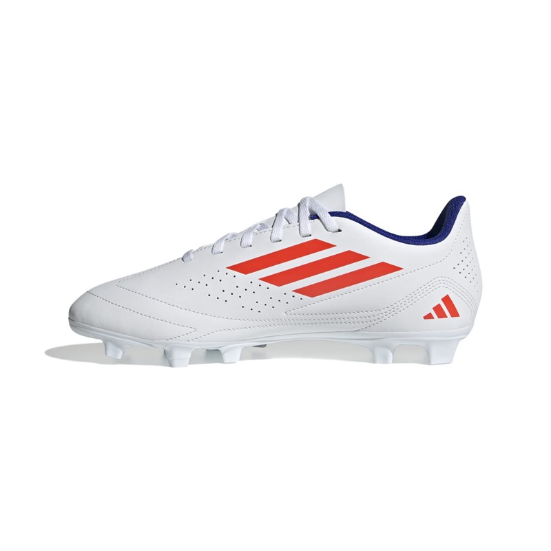 adidas Herre Deportivo III Fxg Fleksible Jord Fodboldstøvler Cloud White/Solar Red/Lucid Blue