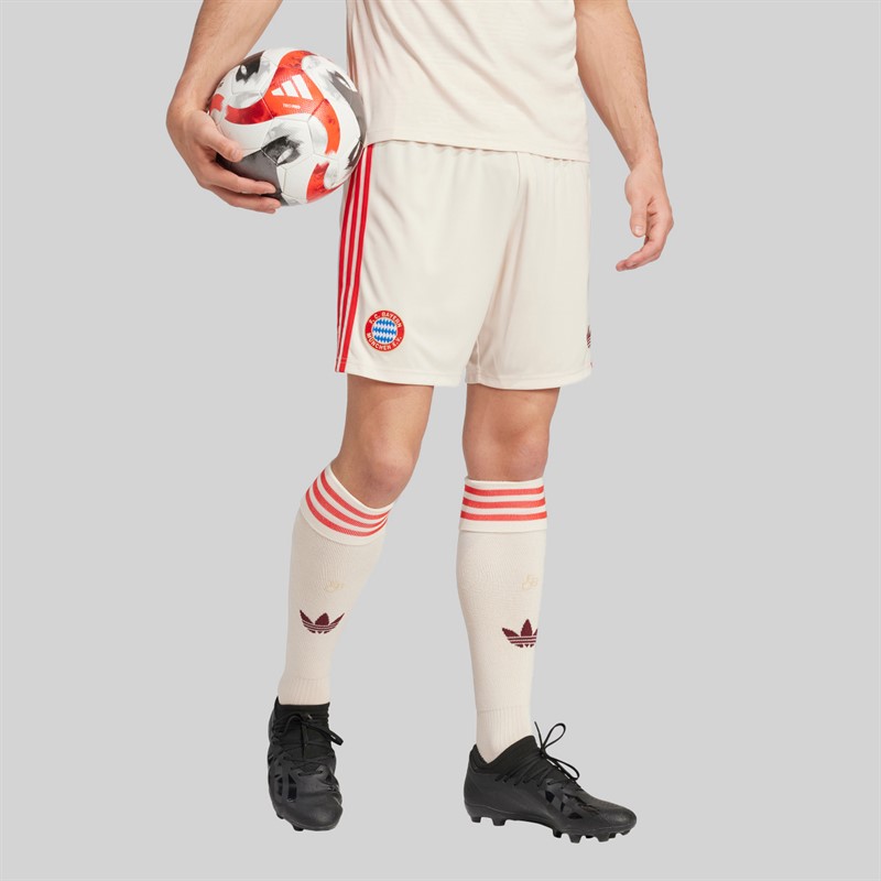 adidas Herre FCB FC Bayern München 24/25 Tredje Shorts Linen