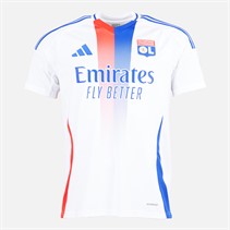 adidas Herren OL Olympique Lyon 24/25 Heim Trikot Weiß