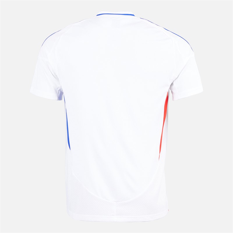 adidas Herren OL Olympique Lyon 24/25 Heim Trikot Weiß