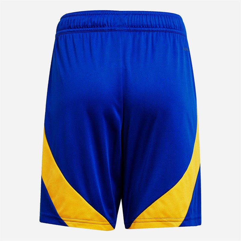 adidas Junior Junge ANFC Al-Nassr 24/25 Heim Shorts Team Royal Blue/Impact Yellow