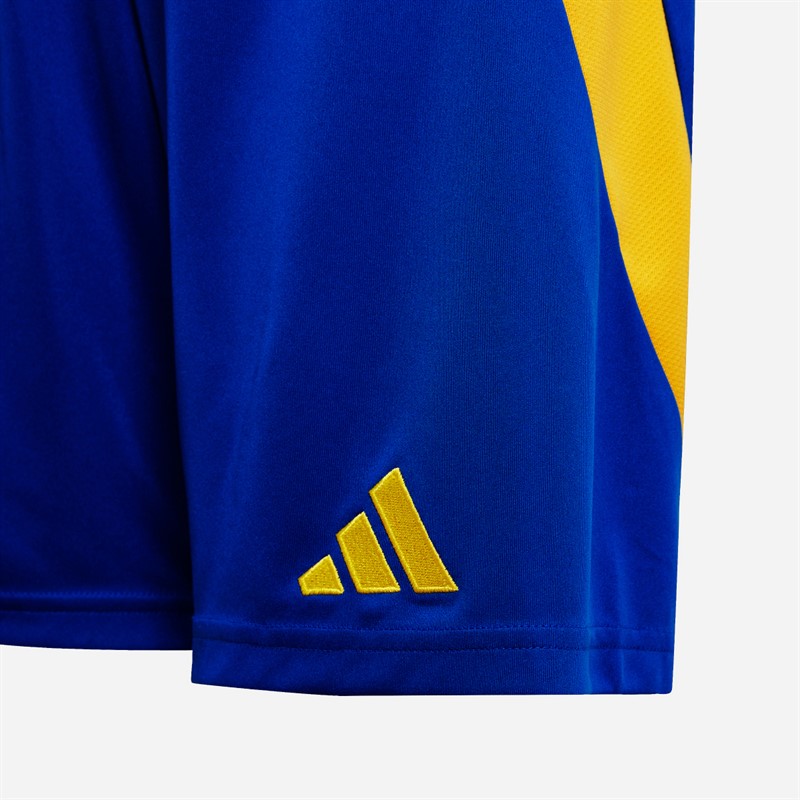adidas Junior Junge ANFC Al-Nassr 24/25 Heim Shorts Team Royal Blue/Impact Yellow