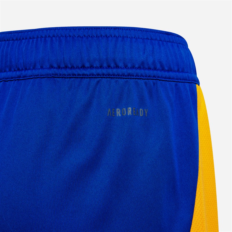 adidas Junior Junge ANFC Al-Nassr 24/25 Heim Shorts Team Royal Blue/Impact Yellow