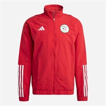 adidas Herren FAF Algerien Präsentationsjacke Team Power Red 2
