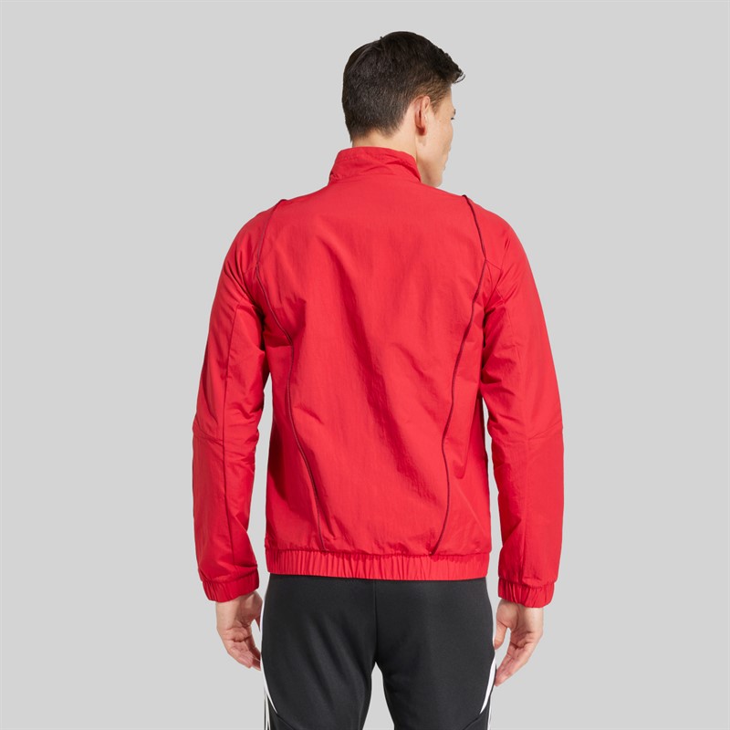 adidas Herren FAF Algerien Präsentationsjacke Team Power Red 2