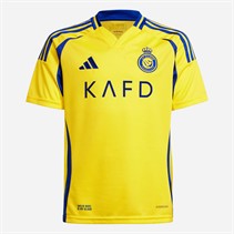 adidas Junior Junge ANFC Al-Nassr 24/25 Heim Trikot Impact Yellow/Royal Blue