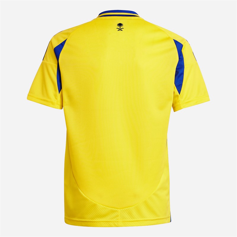 adidas Al-Nassr 24/25 Koszulka home dla chłopca kolor Impact Yellow/Royal Blue