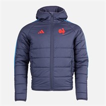 adidas Herren FFR Frankreich Rugby Winter Jacke Shadow Navy
