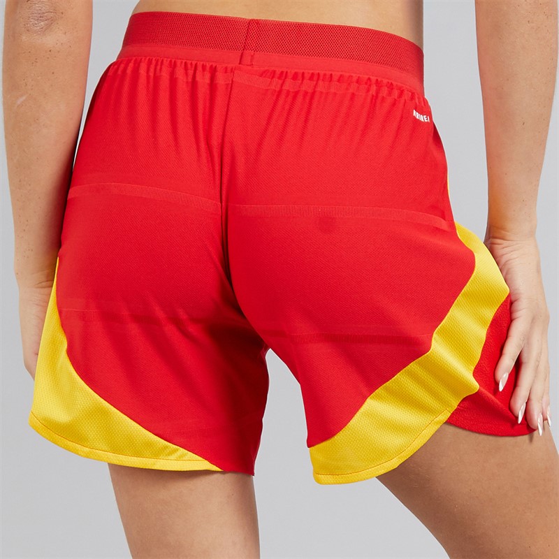 adidas FEF Spain 24/25 Authentic Home Szorty dla niej kolor Better Scarlet