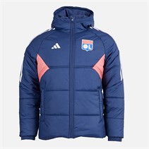 adidas Herren OL Olympique Lyon Winterjacke Tech Indigo/Hazy Rose