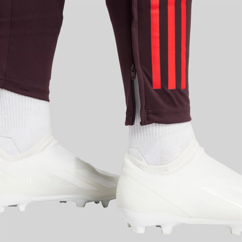 adidas Dame FCB FC Bayern München Træningsbukser Shadow Maroon/Rød