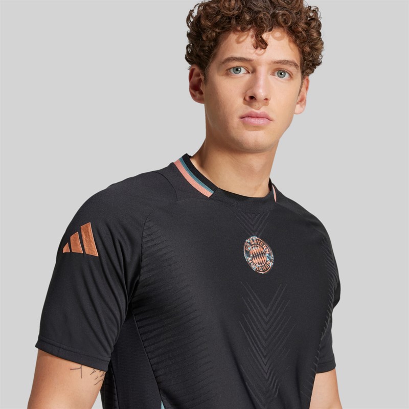 adidas Herren FCB FC Bayern Muenchen Pro Trainings Trikot Schwarz