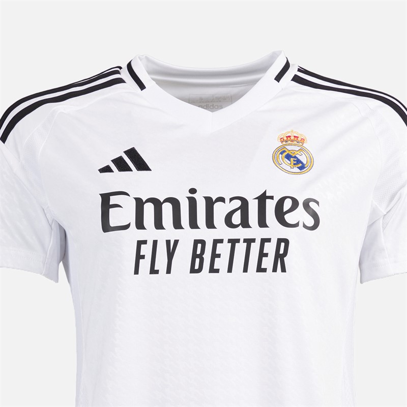 adidas Damen RMCF Real Madrid 24/25 Heim Trikot Weiß/Weiß