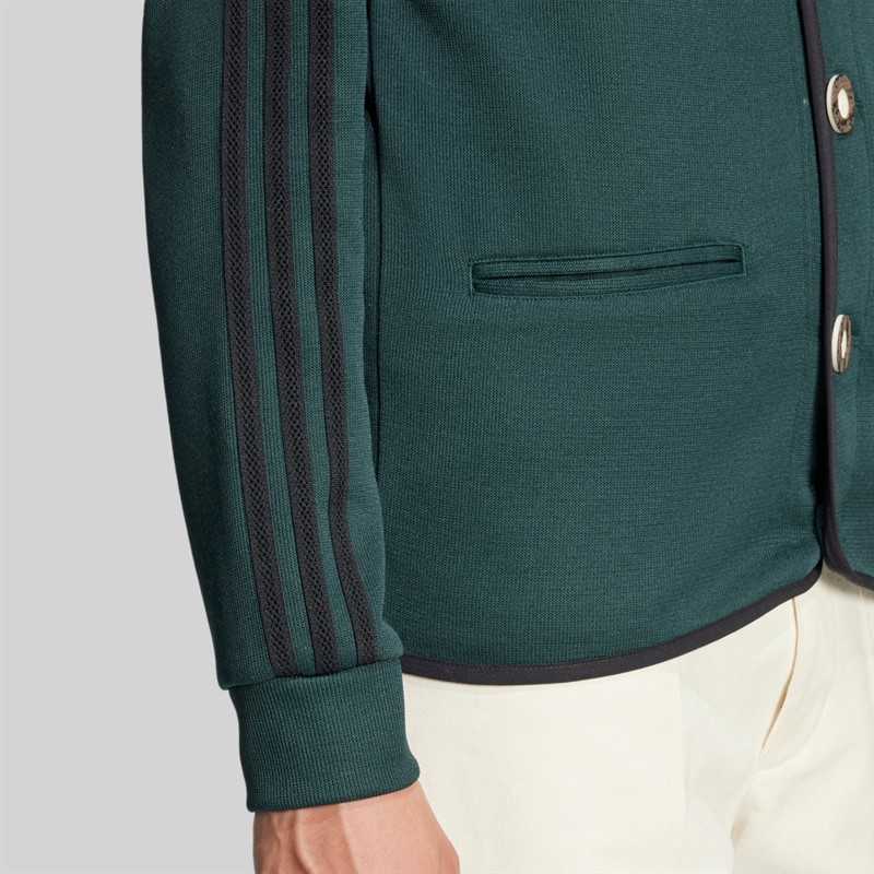 adidas Herren FCB FC Bayern Muenchen Authentischer Janker Shadow Green