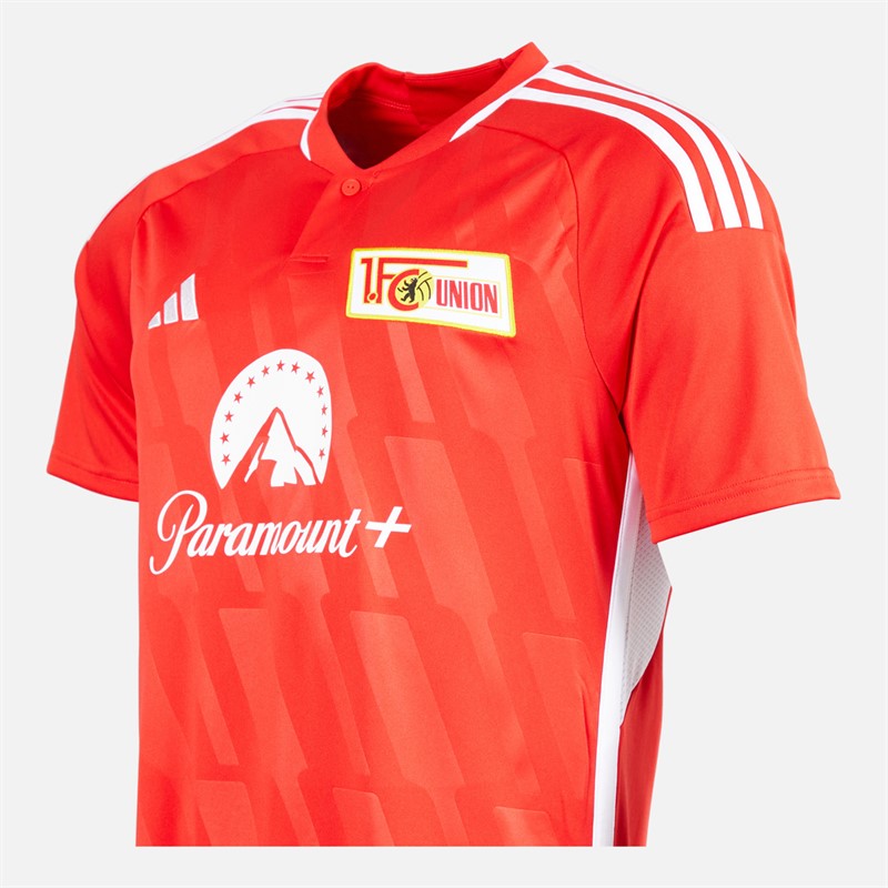 adidas Herre UNB Union Berlin 24/25 Hjemmebanetrøje Vivid Red/Hvid