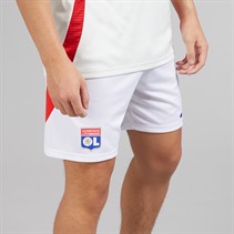 adidas Herren OL Olympique Lyon 24/25 Heim Shorts Weiß