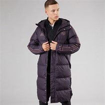 adidas Herren RMCF Real Madrid Saisonale Kapuzen Daunenmantel Aurora Black