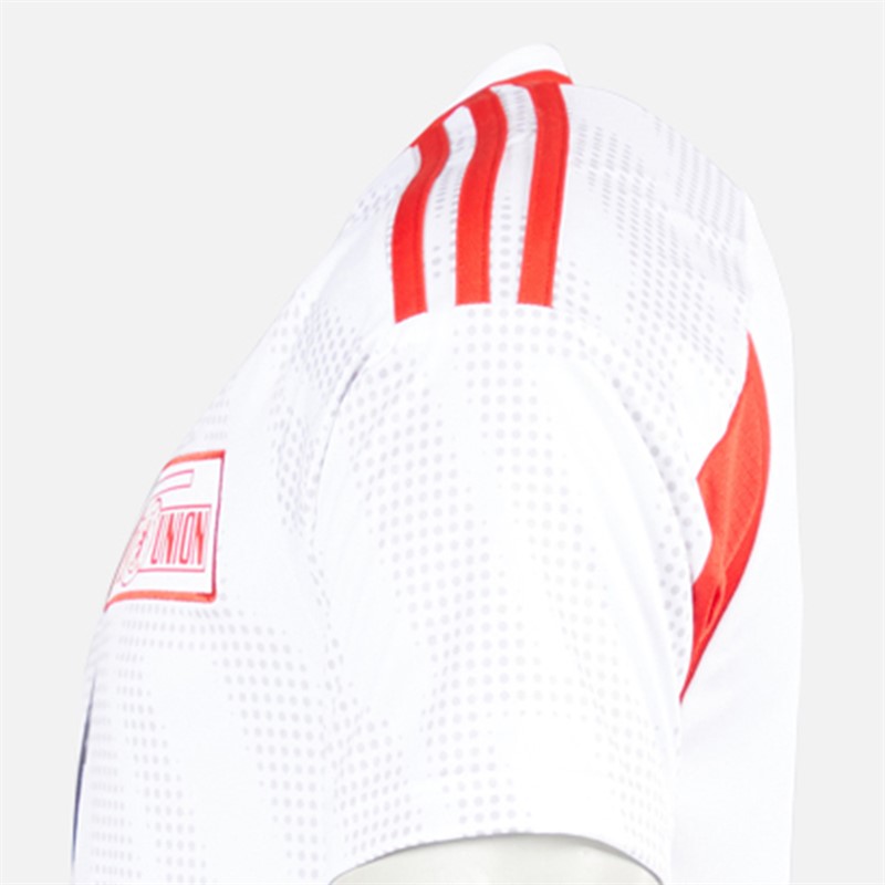 adidas Herren UNB Union Berlin 24/25 Auswärts Trikot Weiß/Vivid Red