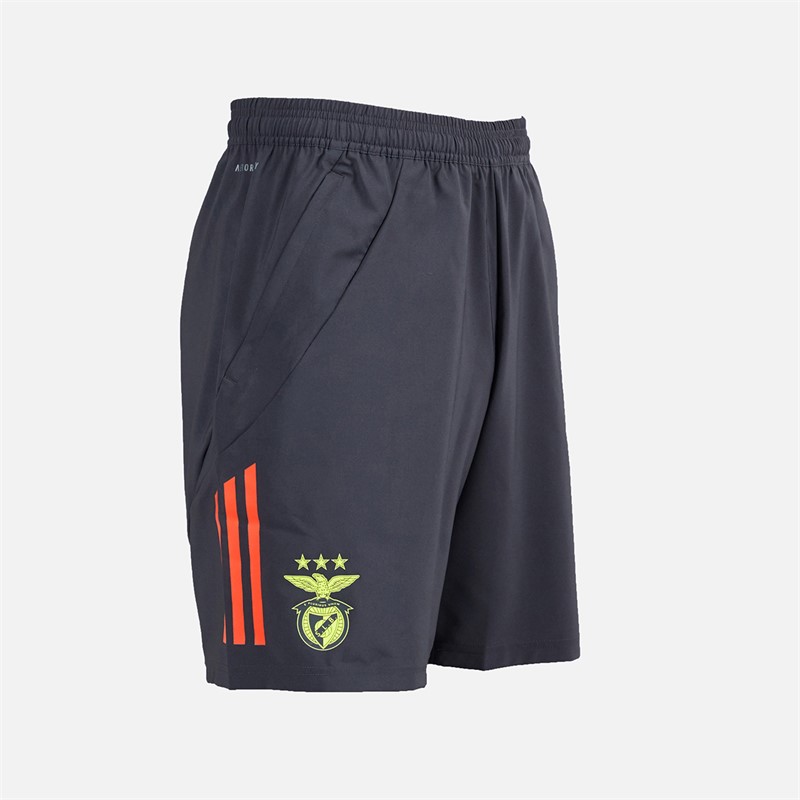 adidas Herre SLB Benfica Fritids Shorts Night Grey/Semi Solar Orange