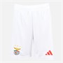 adidas Junior Drenge SLB Benfica 24/25 hjemme shorts Hvid