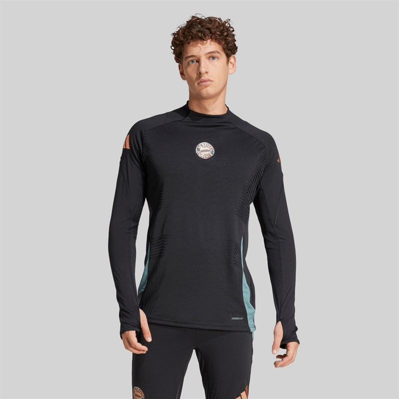 adidas Herre FCB FC Bayern München Pro Træningstop Sort