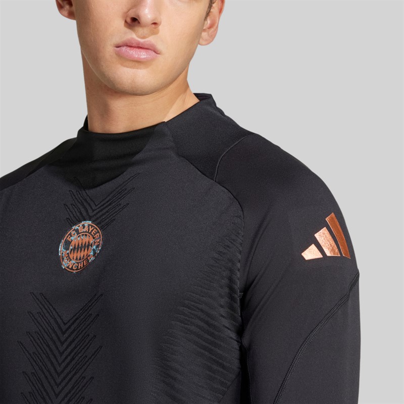 adidas Herre FCB FC Bayern München Pro Træningstop Sort