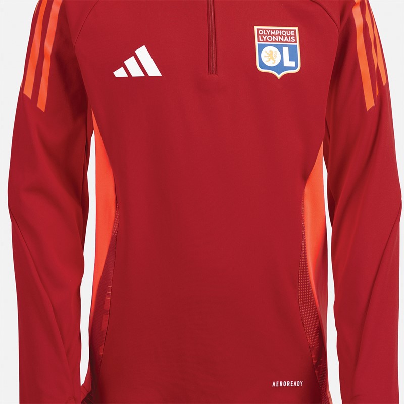 adidas Junior Junge OL Olympique Lyon Trainingstop Team Power Red 2