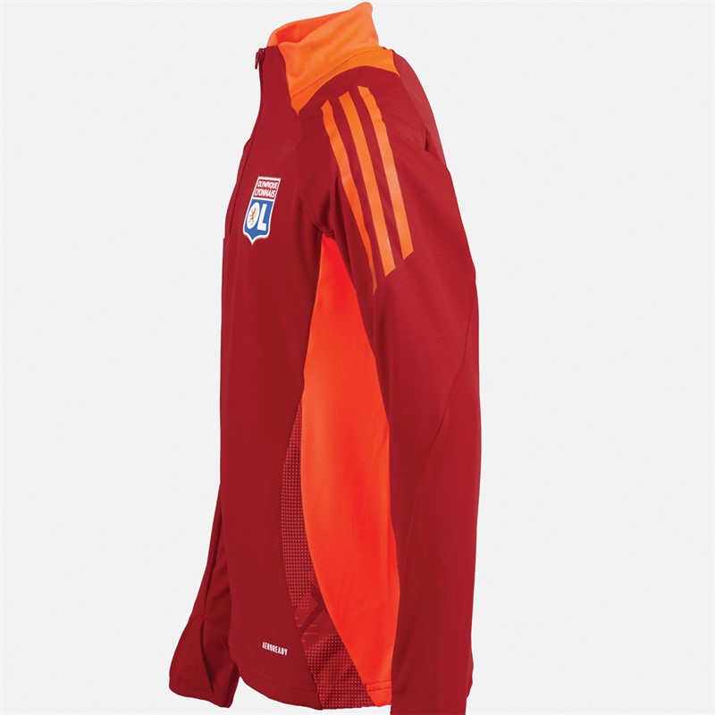 adidas Junior Junge OL Olympique Lyon Trainingstop Team Power Red 2
