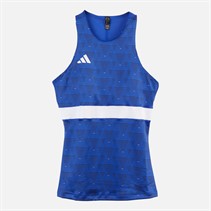 adidas Damen Y Tank Heat.Rdy Trainings Oberteil Semi Lucid Blue/Weiß