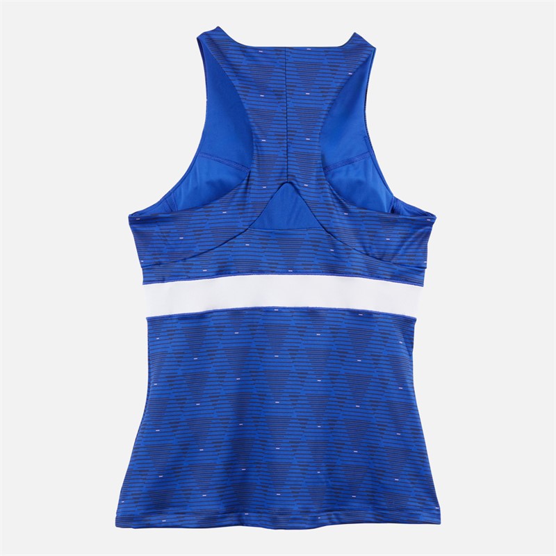 adidas Dame Y-Tank Heat.Rdy Trænings T-shirt Semi Lucid Blue/Hvid