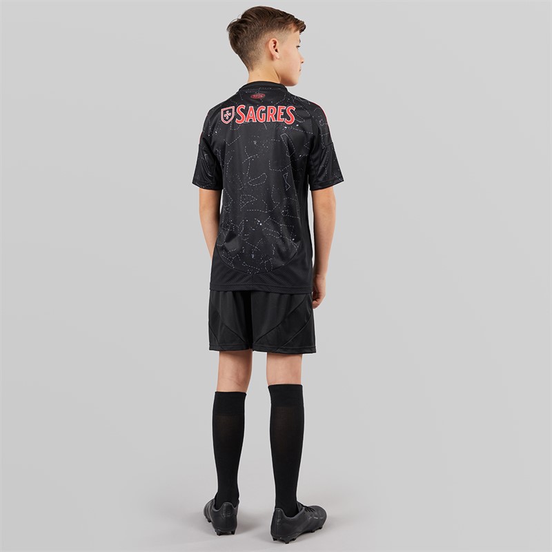 adidas Ensemble Extérieur Junior Garçon SLB Benfica 24/25 Noir