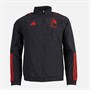 adidas Herren RBFA Belgien Trainingsjacke Schwarz