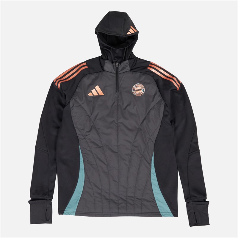 adidas Herre FCB Fc Bayern München Vinter Træningstop Sort