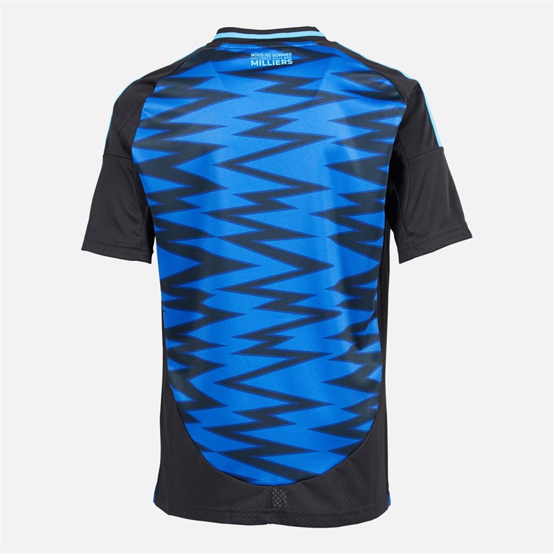 adidas Junior Drenge RCSA Racing Club De Strasbourg 24/25 Tredje trøje Team Royal Blue/Sort
