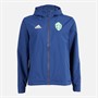 adidas Damen SVFF Schweden wasserdichte Sturmjake Team Navy Blue/Easy Yellow