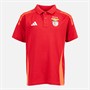 adidas Junior Junge SLB Benfica Polo Team Power Red 2
