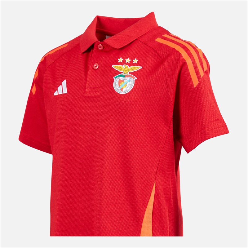 adidas Junior Junge SLB Benfica Polo Team Power Red 2