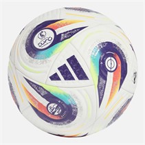 adidas Damen Euro 25 Pro Offizieller Spiel Fußball (FIFA Quality Pro Zertifiziert) Weiß/Multi/Lucid Lemon