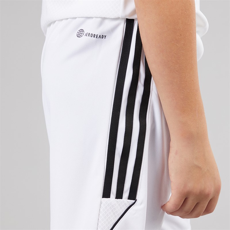 adidas Kinder Junior Tiro 23 League Shorts Weiß/Schwarz