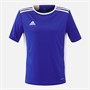 adidas Junior Entrada 18 T Shirt Bold Blue/Weiß