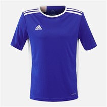 adidas T-shirt Junior Entrada 18 Bold Blue/Blanc