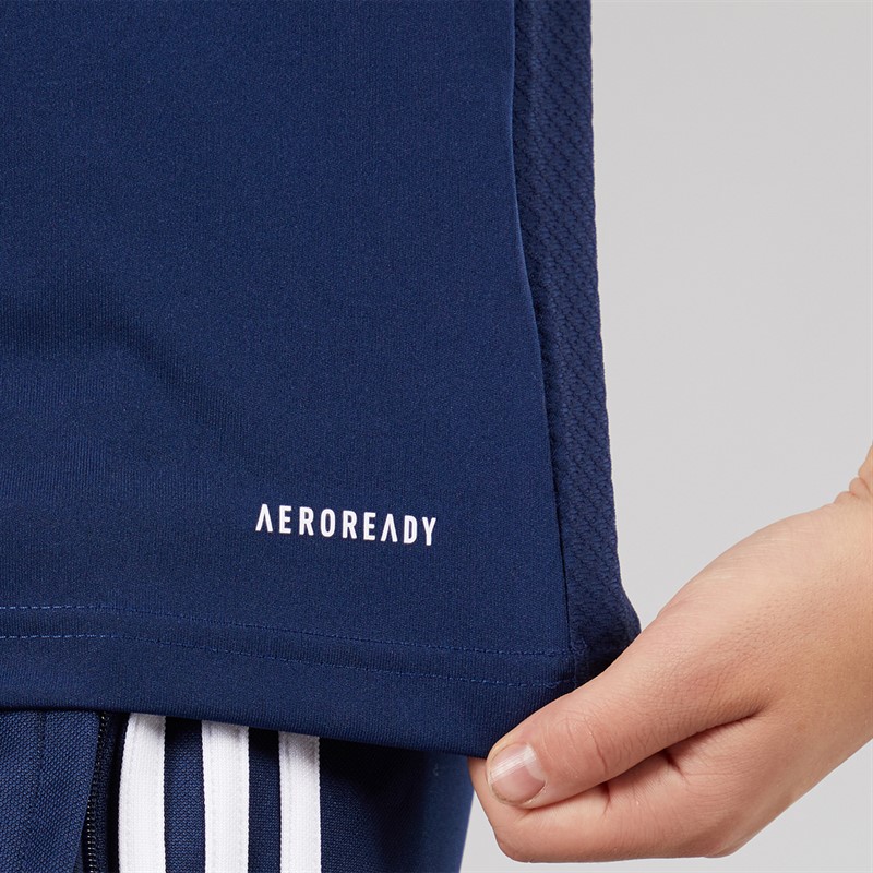 adidas Junior Tiro 23 League T-Shirt Team Navy Blue/Weiß