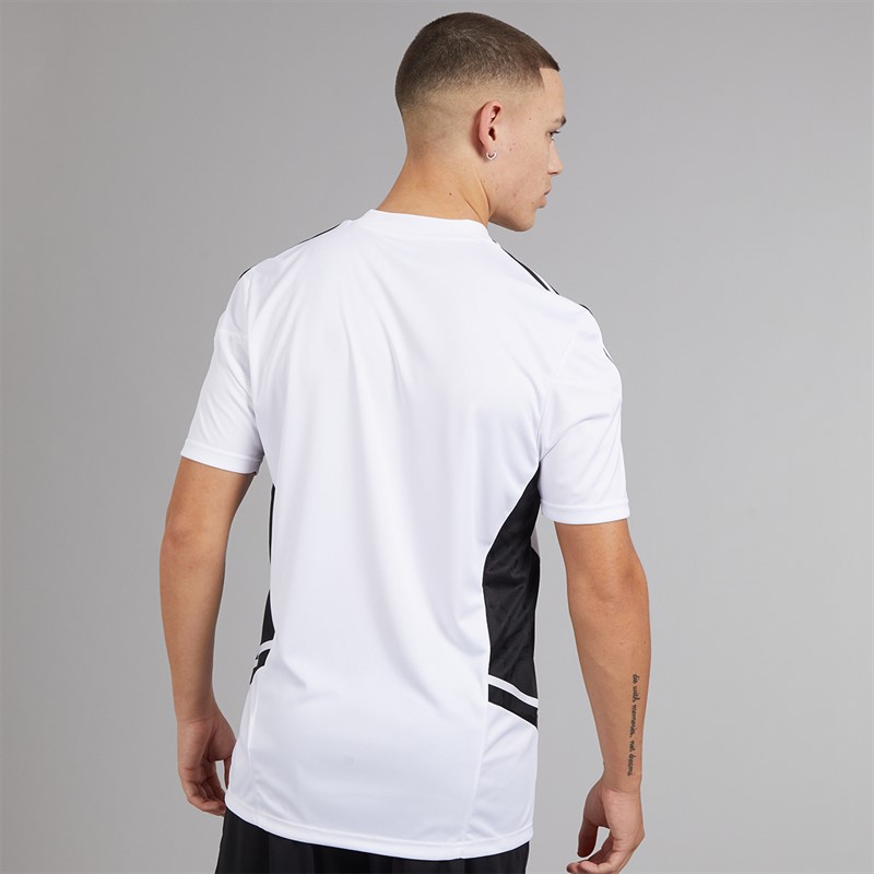 adidas Herren Condivo 22 T Shirt Weiß/Schwarz