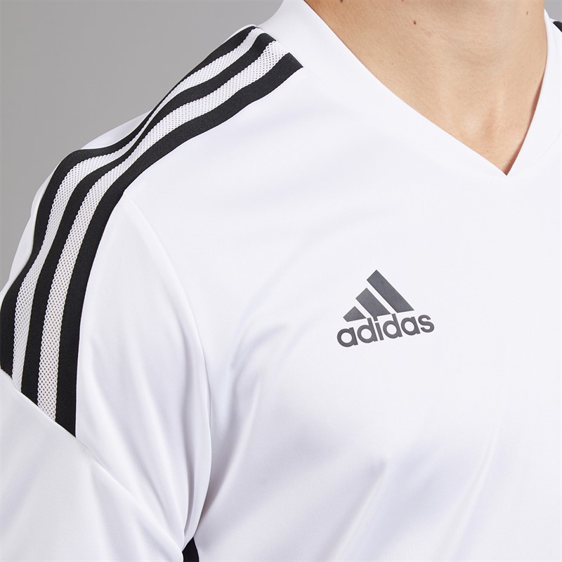 adidas Herren Condivo 22 T Shirt Weiß/Schwarz