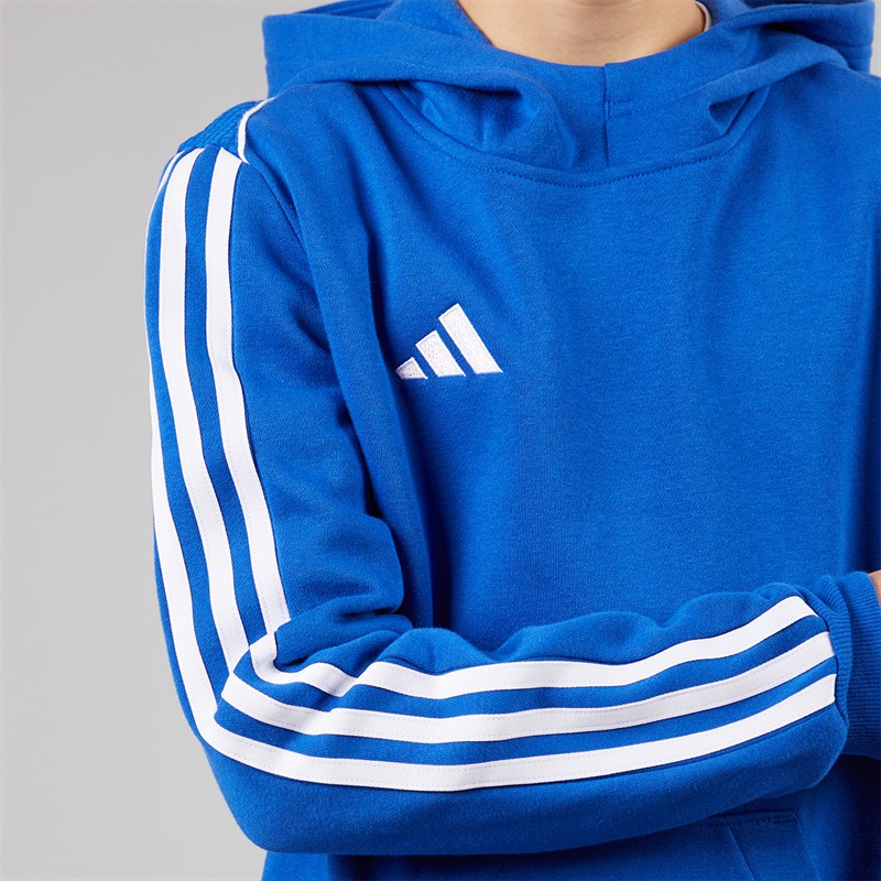 adidas Junior Tiro 23 League Kapuzenpullover Team Royal Blue