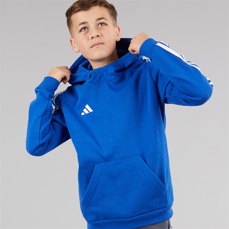 adidas Junior Tiro 23 League Kapuzenpullover Team Royal Blue
