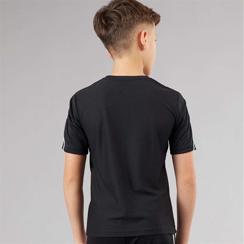 adidas T-shirt Junior Tiro 23 League Noir/Blanc