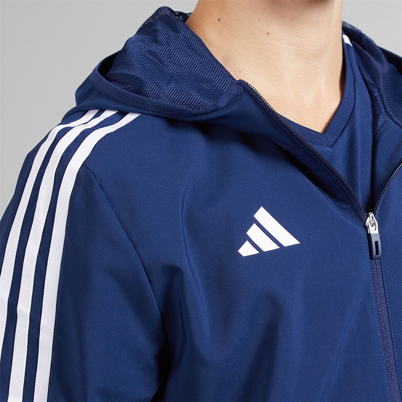 adidas Tiro 23 League kurtka przeciwdeszczowa dla niego kolor Team Navy Blue